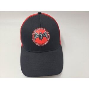 Bacardi Rum Marca De Fabrica Mesh Trucker Snapback Hat Cap Men Women Black Red‎